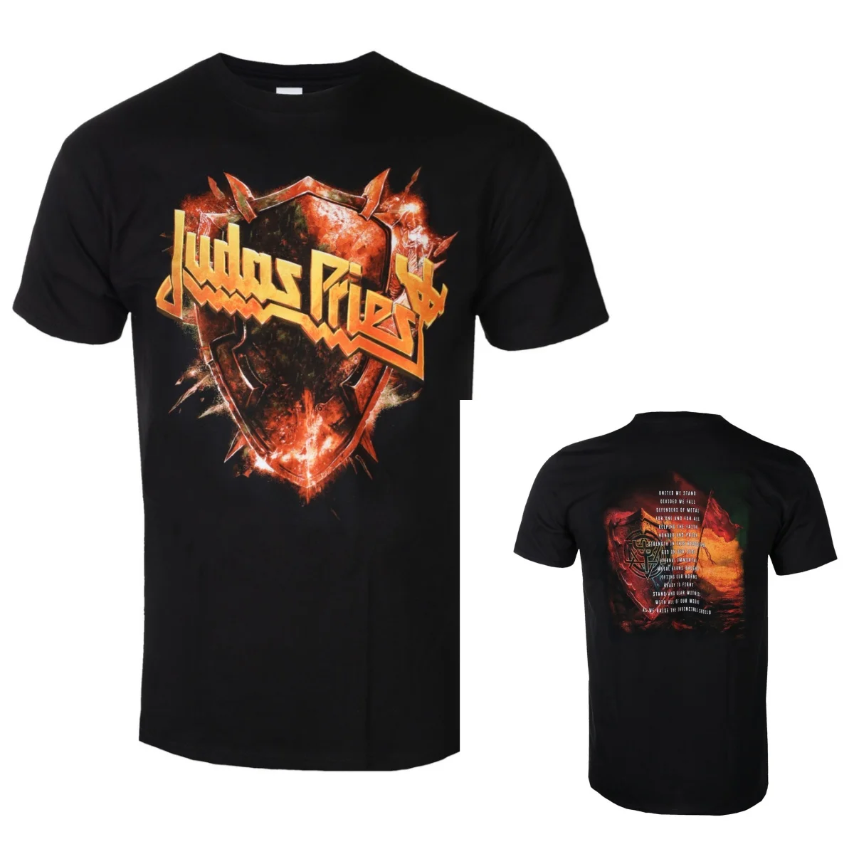Y2k Sommer Judas Priest Grafik-Baumwoll-T-Shirt Unisex Sommer Kurzarm Mode Marken-T-Shirt Luxus Casual Vintage Tees – Detail 4
