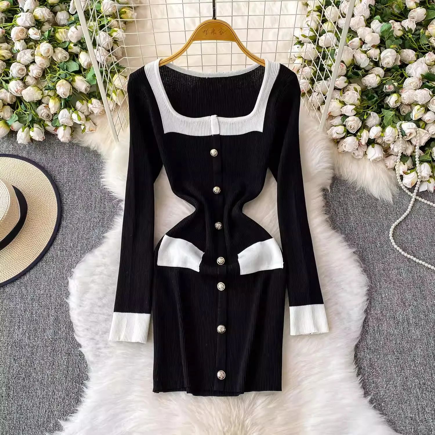 YuooMuoo Women Dress 2026 New Arrival Y2K Slim Elastic Wrap Hips Bodycon Mini Dress Streetwear Lady Dresses Chic Party Vestidos