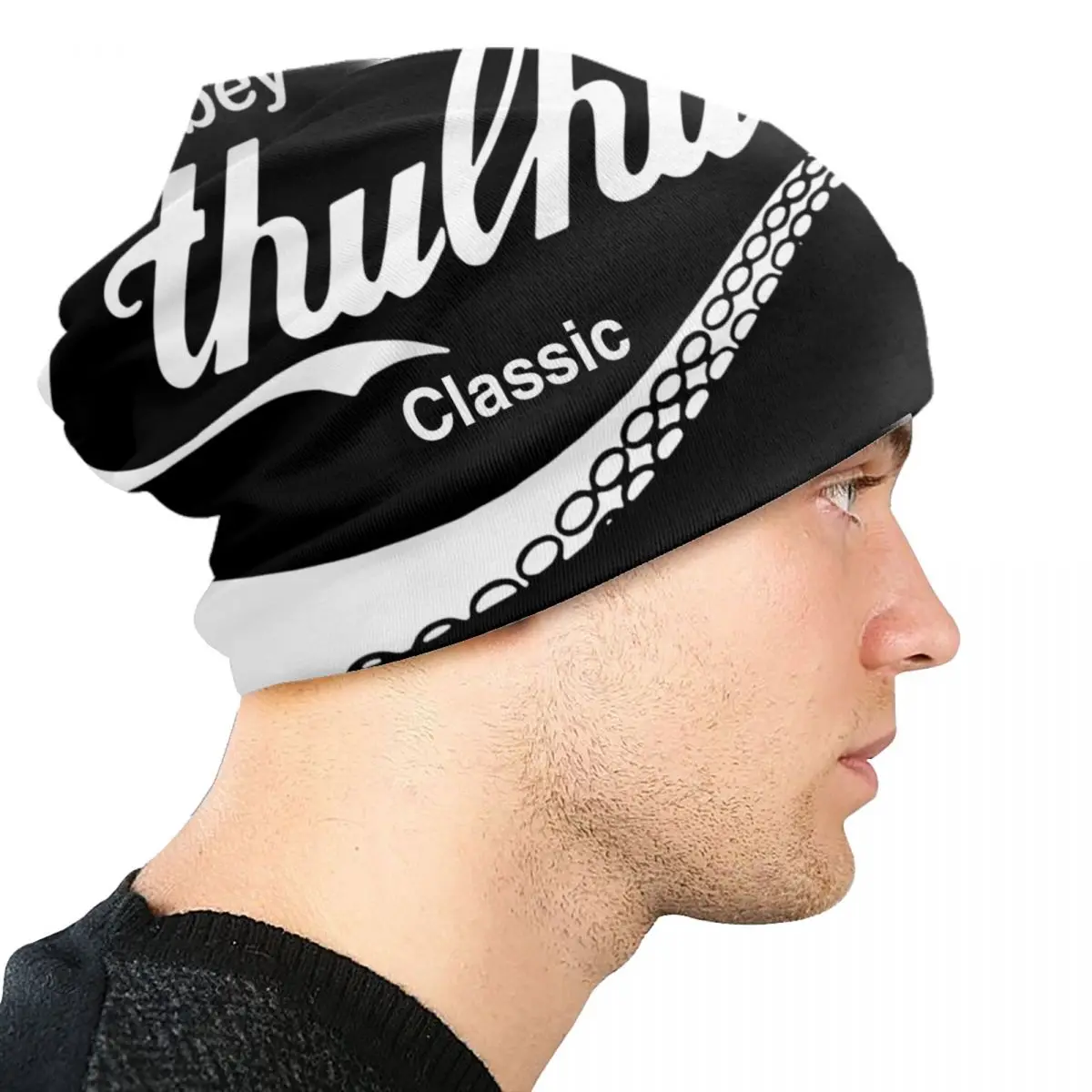 Fashion Brand Call Of Cthulhu Funny Bonnet Hat Knit Hats Men Women Fashion Unisex Lovecraft Winter Warm Beanies Cap