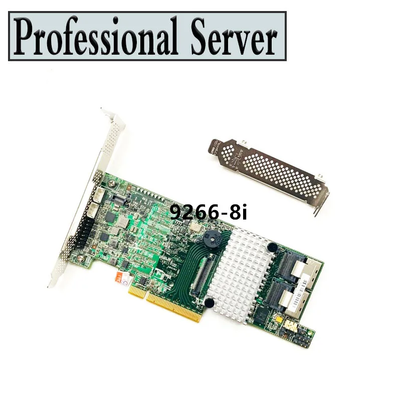 

LSI Logic MegaRAID 9266-8i 8Port Internal 1GB SATA/SAS Controller Card