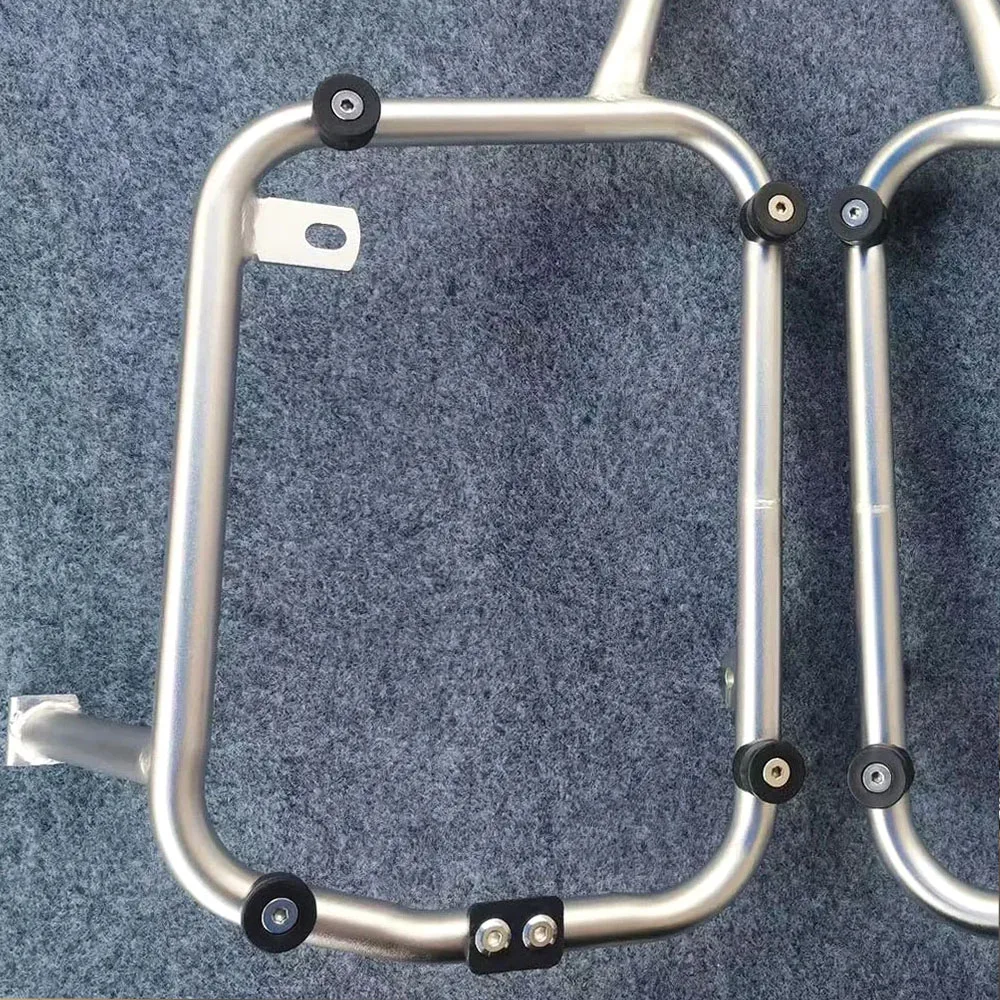 New Motorcycle Luggage Rack Bracket 304 Stainless Steel Saddle Bag Bracket Suitable For Shengshi ZT310-T 310T 310T1 310T2 T1 310