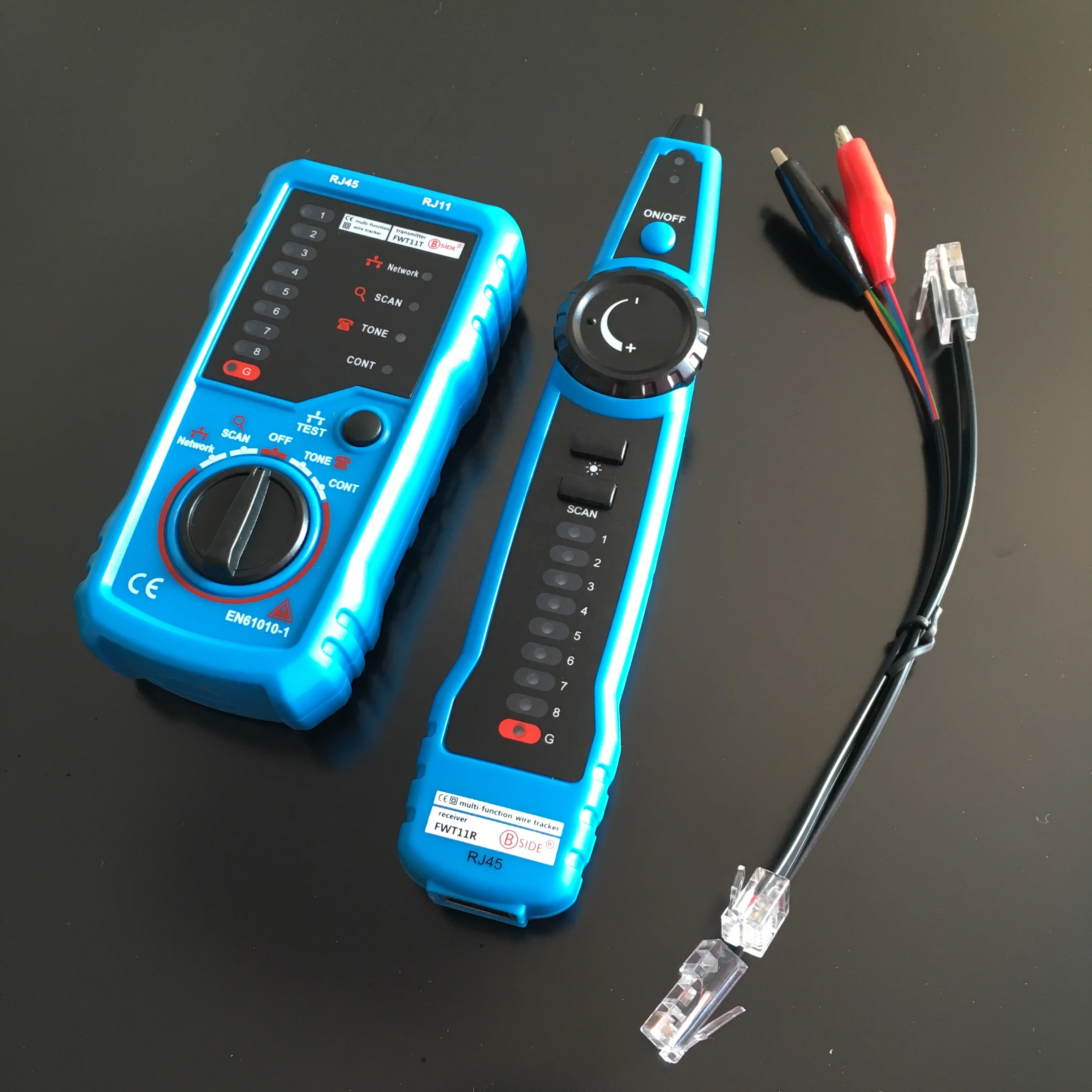 

FWT11 RJ11 / RJ45 Telephone Wire Tracker Ethernet LAN Network Cable Tester Detector Line Finder