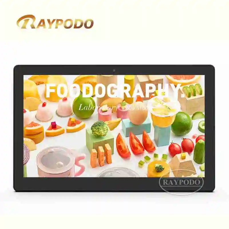 Raypodo 13.3 Inch NFC RFID Mount Tablet with POE IEEE802.3at POE and 4G LTE Optional