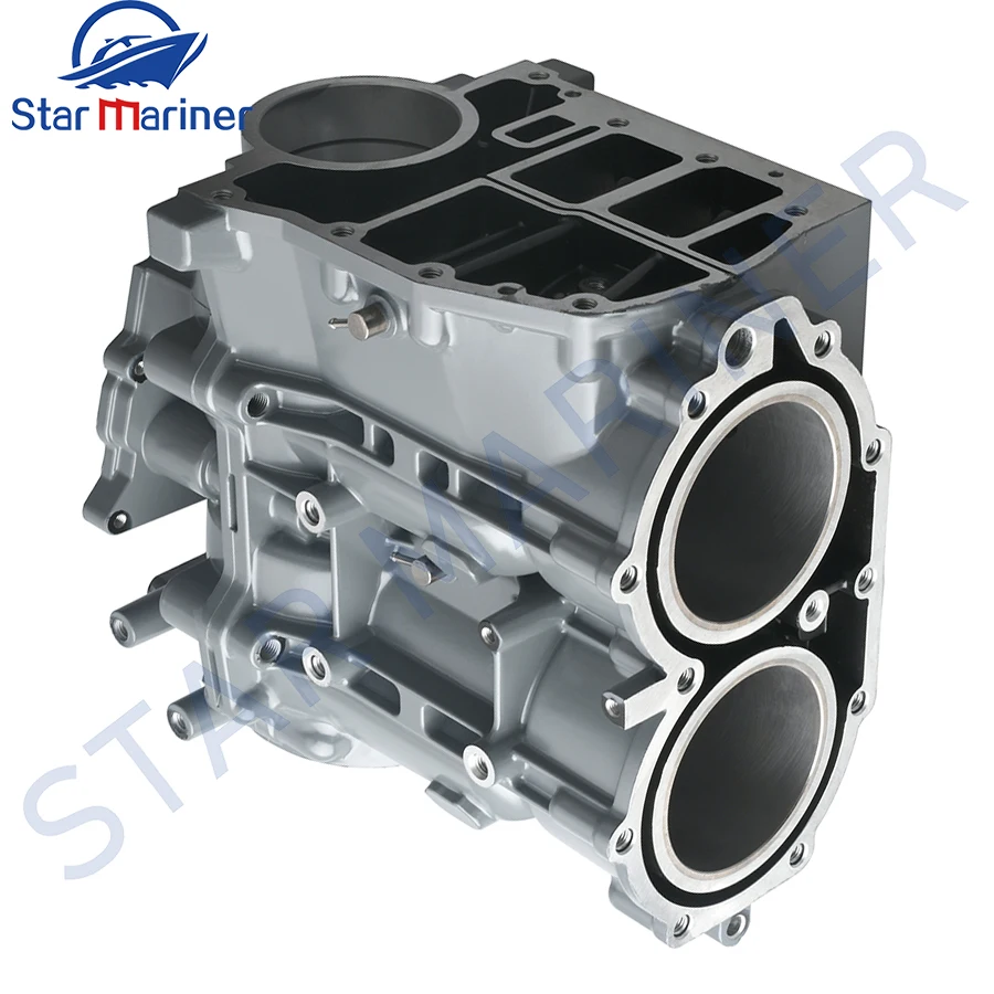 

6F6-15100 Crankcase For Yamaha Outboard Motor 2T 40HP E40G E40J 6F6-15100-00-1S 6F6-15100-00-94 6F6-15100-02-1S Boat Engine Part