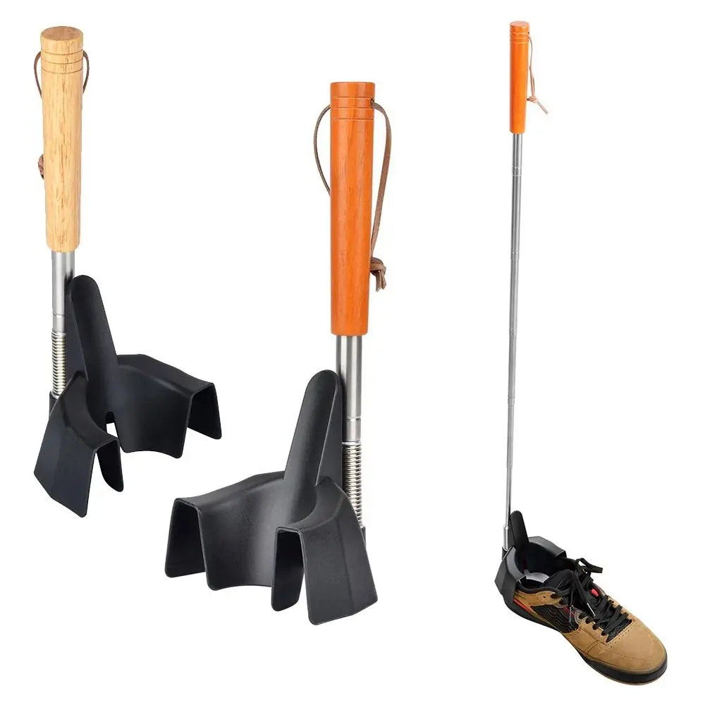 New Portable Shoe Horn Long Handle Home Extended Foot Shoe Funnel Flexible Professional Shoehorns for Men/Women