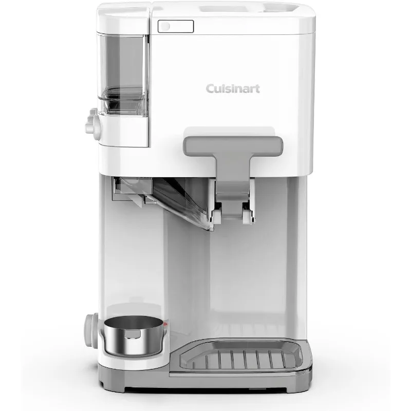 

Cuisinart Soft Serve Ice Cream Machine- Mix It In Ice Cream Maker for Frozen Yogurt, Sorbet, Gelato, Drinks 1.5 Quart, White