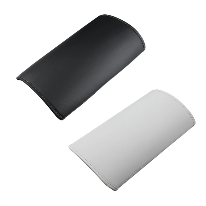 D5BE Quick Installation Center Console Leather Armrest Cover for 3 Y Juniper Interior Accessory Armrest Cover