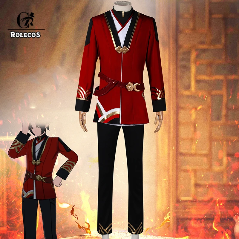 ROLECOS Game Honkai Star Rail Blade The Artisanship Commission Men Cosplay Costume Halloween Carnival Party Uniform