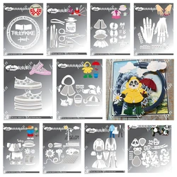 New Arrival Nail Polish Metal Cutting Dies Cut Die Mold Craft Decoration Embossing Template DIY Greeting Card Handmade