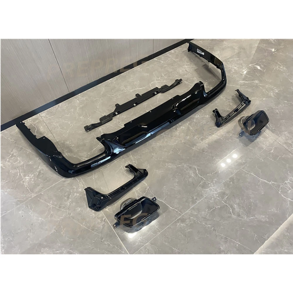 

Rear Diffuser Bumper Lip for BMW 2 Series F44 Sport 2021-2025 Tail Muffler Tip Exhaust Pipe Spoiler Frame Bracket Splitter ABS