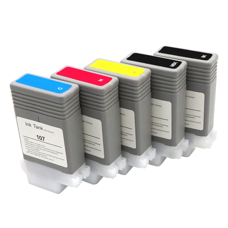 PFI-107 Compatible Ink Cartridge for Canon IPF670 IPF680 IPF685 IPF770 IPF780 IPF785 IPF-670 IPF-770 IPF 670 770 PFI107 PFI 107