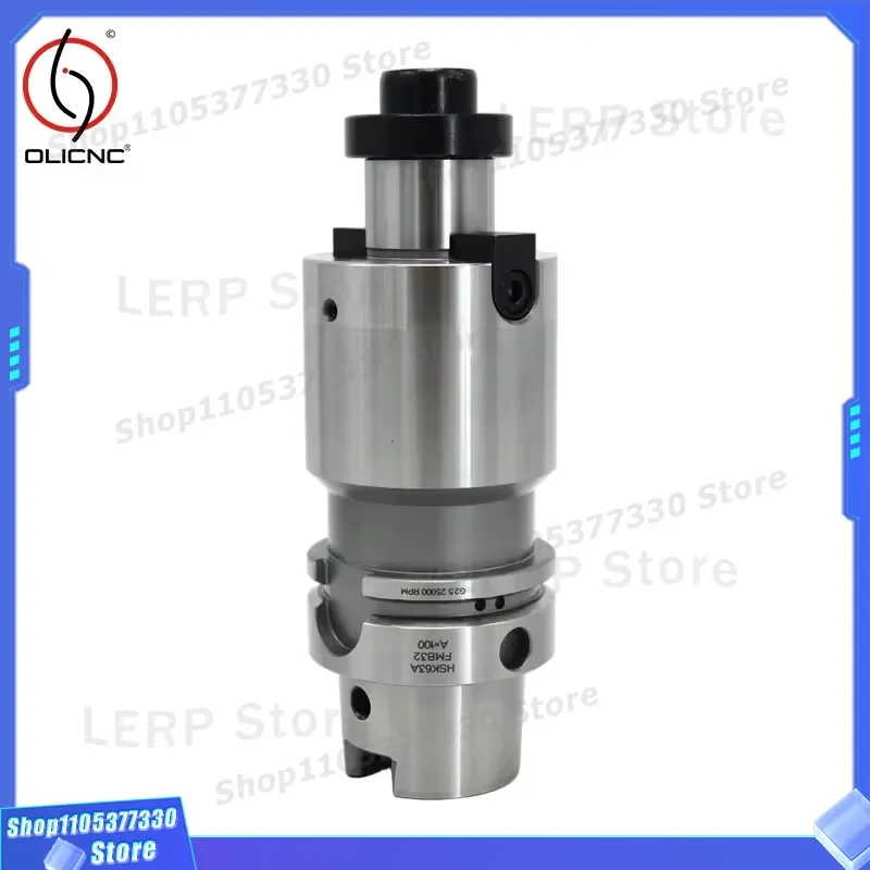 OLICNC HSK-A-FMB Face Mill Arbors & FMB22-40 Milling Chucks for Lathe Machine-HSK63A/HK100A Compatible