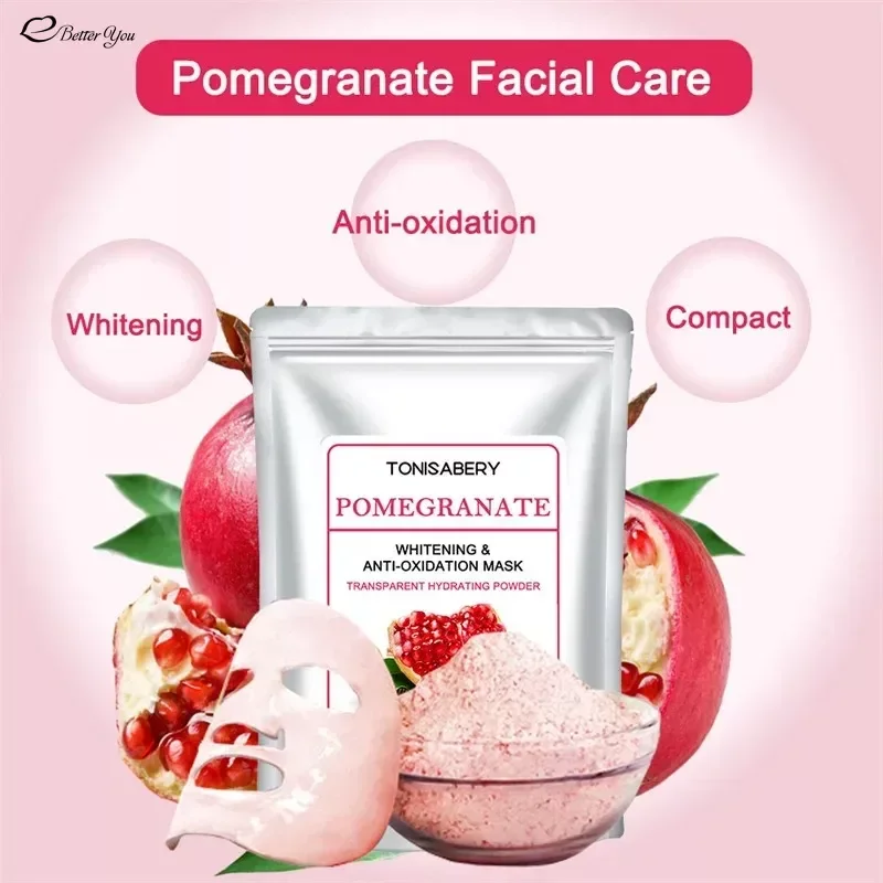 Moisturizing Salon SPA Soft Hydro Jelly Mask Powder Face Skin Care Whitening Rose Collagen Peel Off DIY Rubber Facial Jellymask