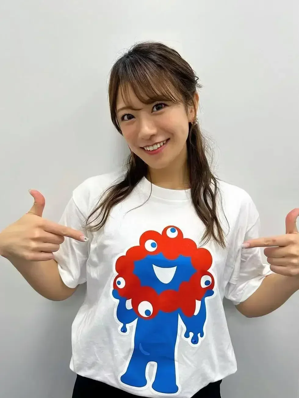 

Хлопковая футболка Fukumoto Aicai в том же стиле, мужские и женские пары, оссака 2025 года, Expo в Японии, облегающая одежда