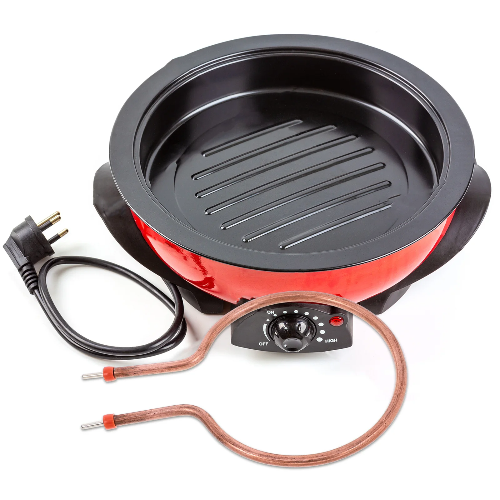 

Korean Electric Hot Pot Heating Tube Multi-Functional Sturdy Tubular Element Professional Replacement Heating Component for Hot