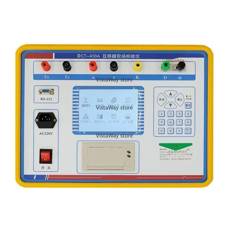 เครื่องสอบเทียบสนามหม้อแปลงไฟฟ้าอิเล็กทรอนิกส์ Demiks DTC-410A อุปกรณ์คุณภาพสูงสำหรับการตรวจสอบการเหนี่ยวนำร่วมและแรงดันกระแสไฟฟ้า