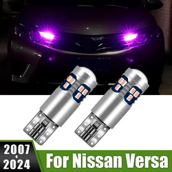 For Nissan Versa 2007-2015 2017 2018 2019 2020 2021 2022 2023 2024 Car Clearance Lights Parking Lamps Width Bulbs Accessories