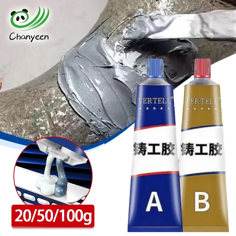 Strong Metal Repair AB Glue Adhesive Agent Easy Melt for Metal Aluminum Rods Stainless Steel Copper Iron Plastic Cold Weld Tools