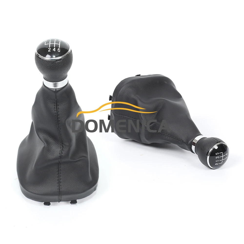 For VW Touran 2003-2010 Caddy MK2 2004 2005 2006 2007 2008 2009 5/6 Speed Gear Shift Knob Gearstick Gaiter Boot  Car Accessories