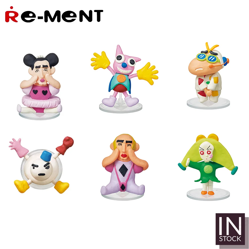 [IN STOCK] Original REMENT [RE-MENT] - Crayon Shinchan Clay Art Collection -REMENT2023