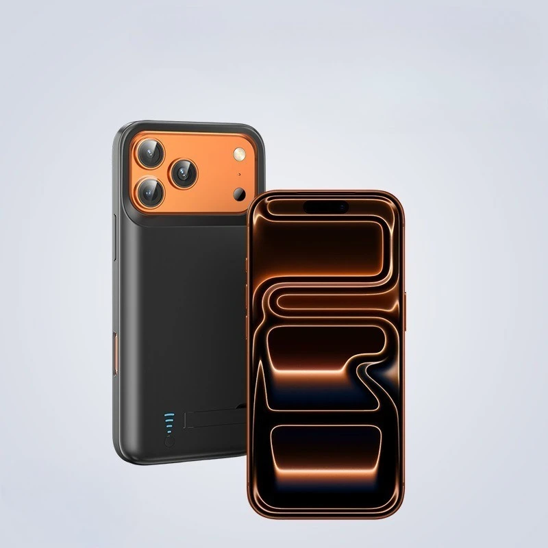 For iPhone17 Pro Pro Max Air Back Clip Battery Charging Treasure Large Capacity Integrated Charging Portable Back Nail 5000mah