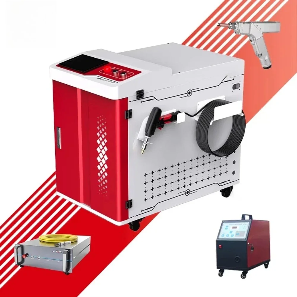 1.5KW 2KW 3KW Continuous Handheld High-quality Fiber Optic Welding Machine For Stainless Steel, Iron, Aluminum, Copper, Brass