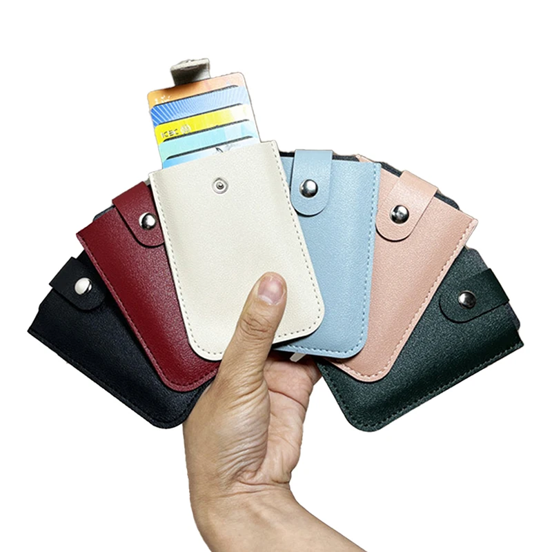 Cute Slim Minimalist Front Pocket Wallet  Card Holder