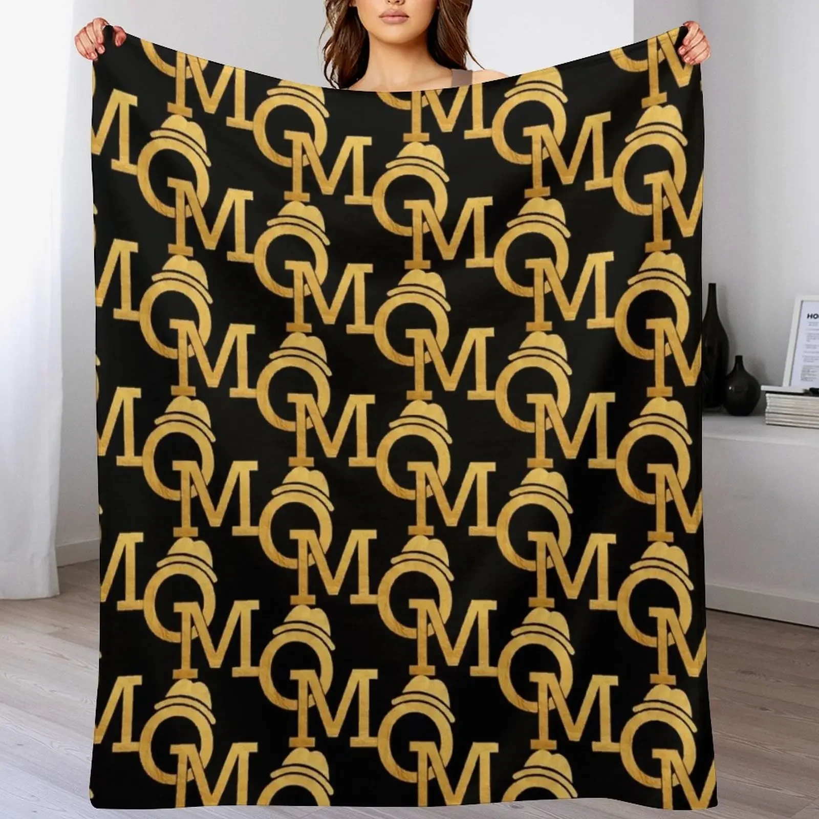 Olly Murs Goldem Logo Throw Blanket Manta ligera y transpirable para adultos y niños