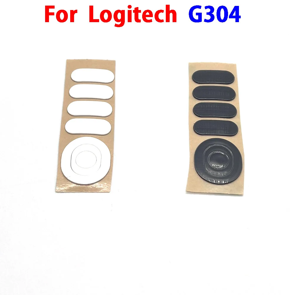1-10 مجموعات قدم الماوس زلاجات منصات الماوس الساقين موصل ل لوجيتك G304 G502 GW1 2 أسود أبيض 0.6 مللي متر