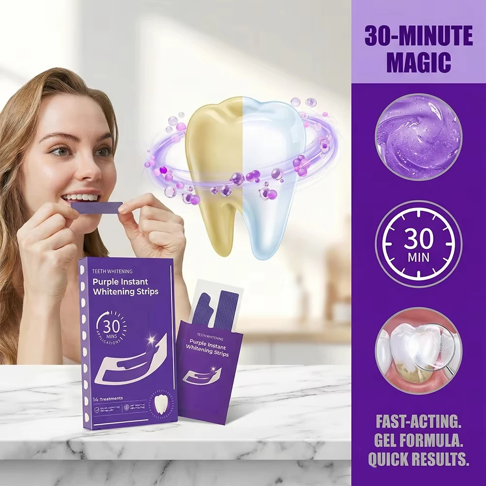 Bandelettes blanchissantes vio - Teeth Whitening At Home avis et prix