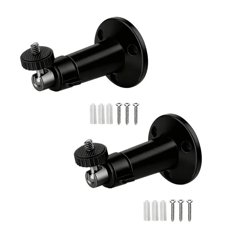 R53C Flexible Plastic Security Camera Bracket 360 Degree Rotation For Tight Space Monitoring