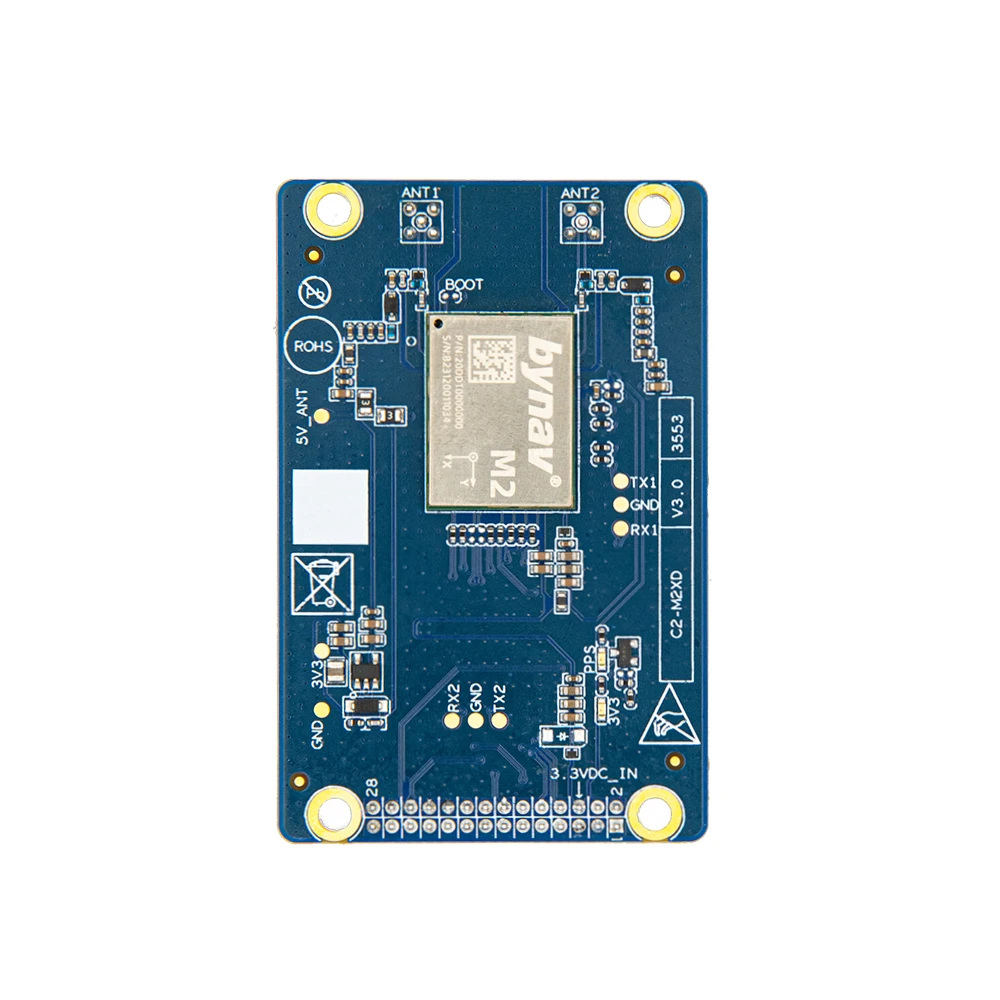 L1 C/A, L1C*, L2，Bynav M20D High Precision Positioning GNSS Rtk Cheaper Price Gnss Rtk Dual Antenna Pin2pin UM982