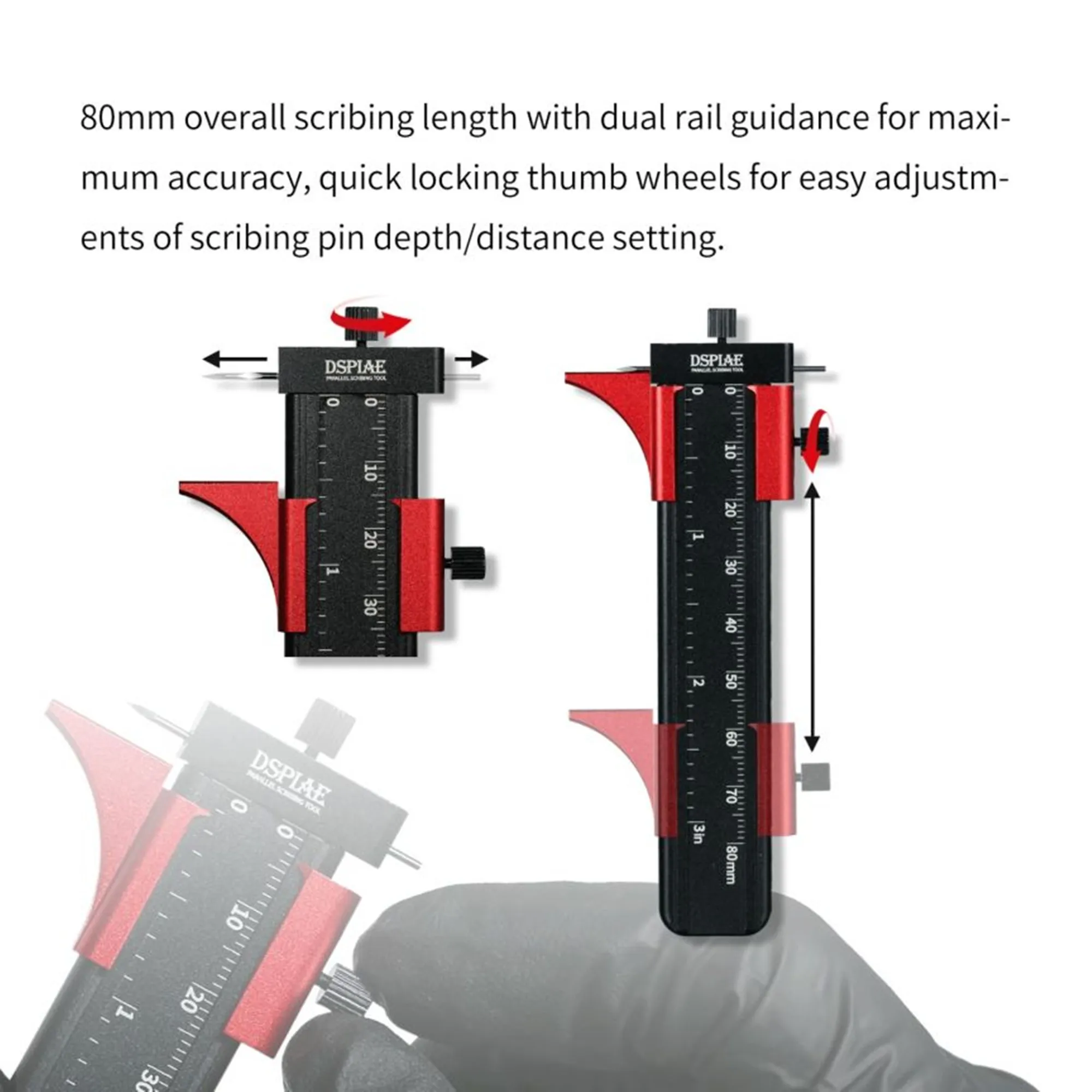 DSPIAE AT-PST Parallel Ritzen Werkzeug