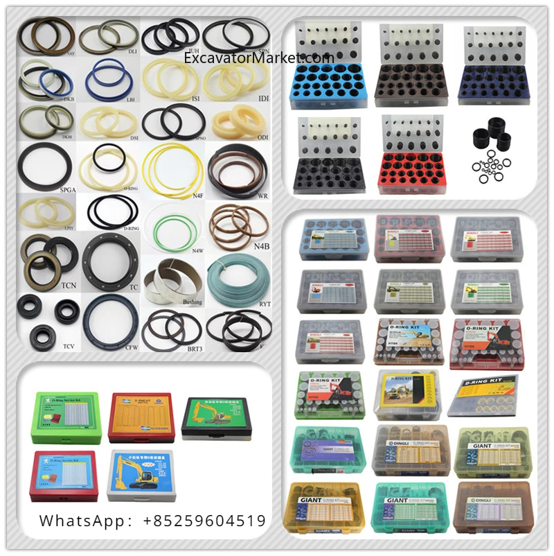 For Caterpillar Cat Machine Excavator  Construction Machinery Parts Seal Kits O Ring Kit 270-1528 2701528 O-Ring Seal Kit