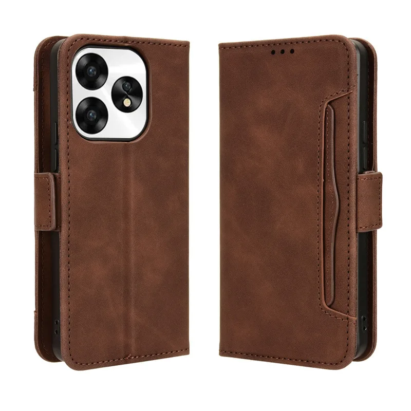 Retro Leather Multi-function Case for Umidigi A15 15S A13 Pro A13S A11 A11S A9 A7 A7S A5 Pro Flip Cover Removable Card Funda