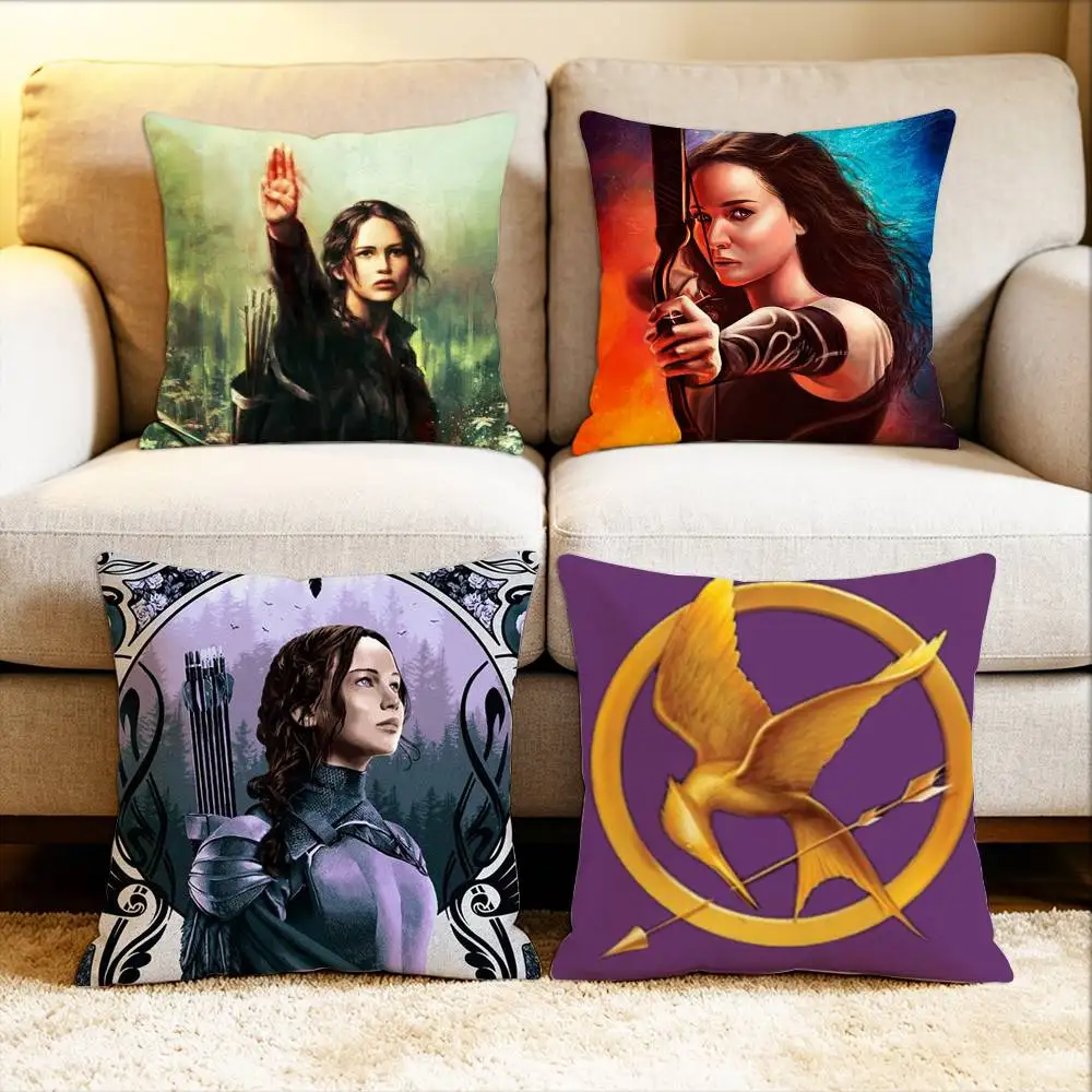

The H-Hunger G-Games Various Sizes Square Pillow Case For Car Home Bedchamber Decor