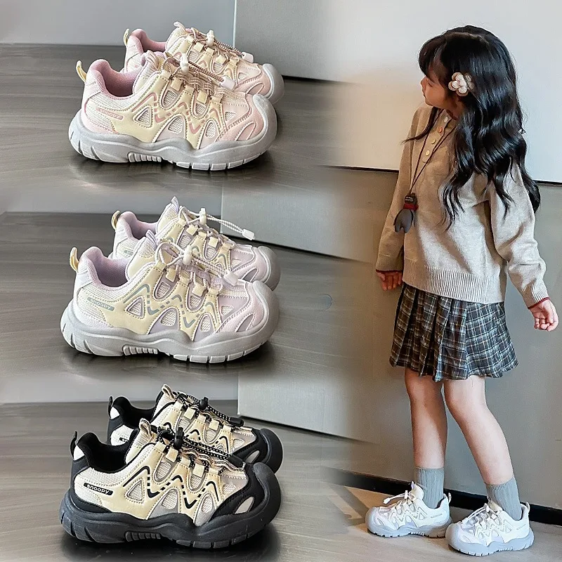 

Осень 2023, новая детская простая и стильная обувь, версия спортивной обуви, детская повседневная студенческая уличная обувь