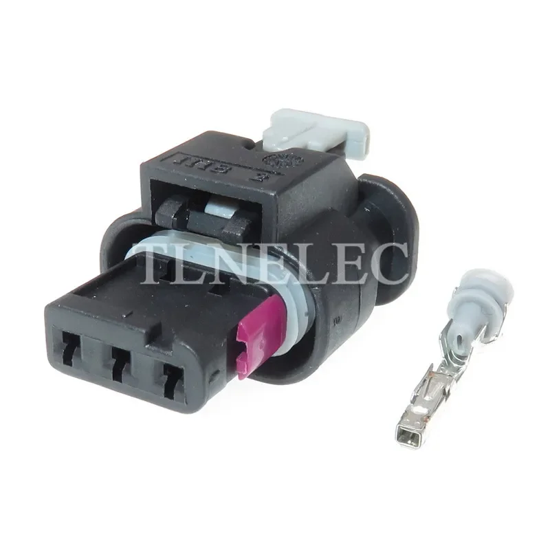 4F0973703A 4F0973703 TE Tyco AMP 3 Pin Male Female Auto Electronic Waterproof Connector Plug 1718653-1 for VW Audi