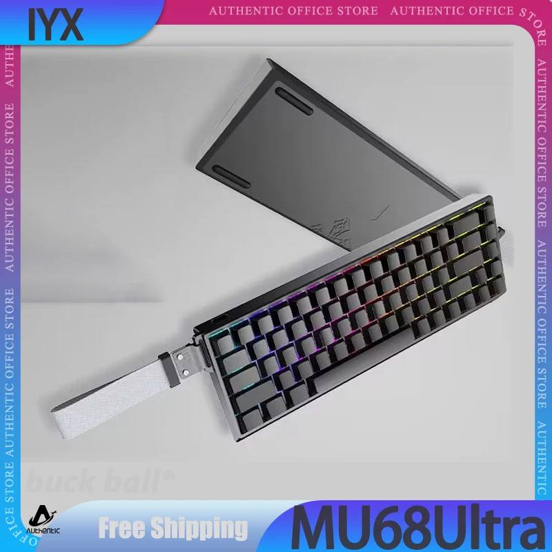 Pre sale IYX MU68Ultra Magnetic Switch Mechanical Keyboard RGB Keyboards Hot Swap Esports Mu68 Ultra Custom Gamer Keyboard Gifts