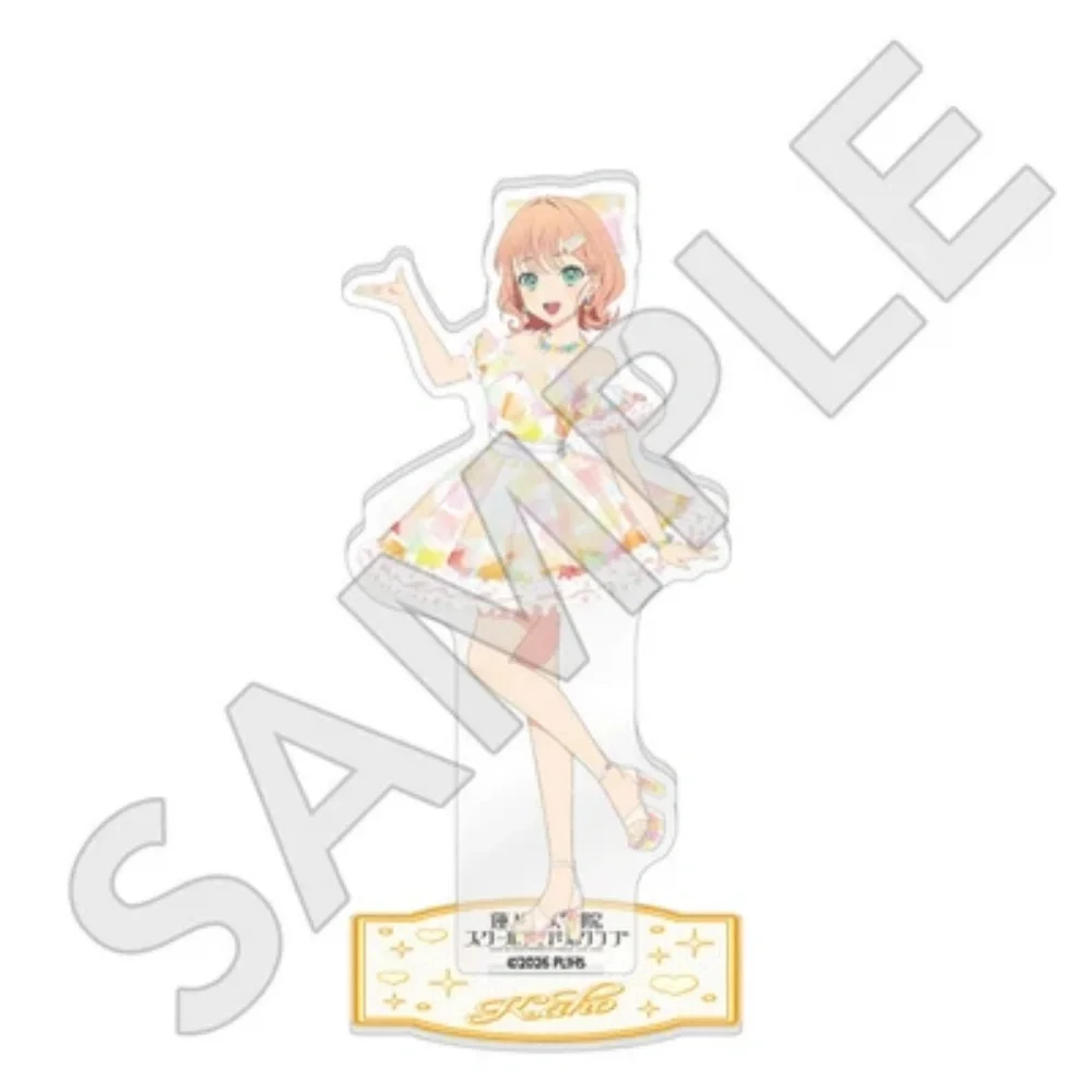 Anime LoveLive! Hasunosora Girls' High School Idol Acrylic Stand Cute Idol Girl Tabletop Ornament Collectible Gift Keychain