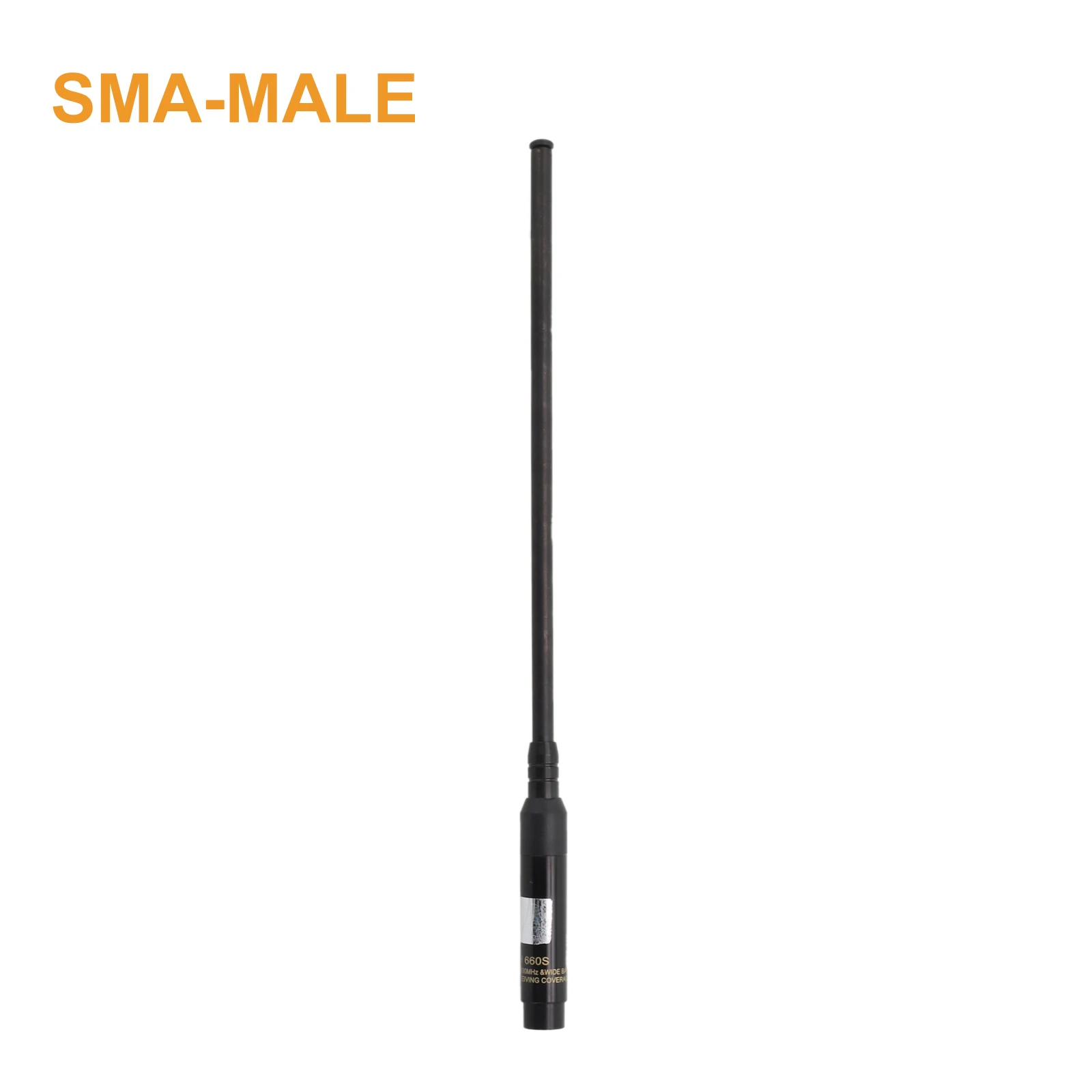 1 Pc RH660S SMA-Female/SMA-Male/BNC High Gain Dual 144/430MHz Telescopic Antenna Suitable For Baofeng Intercom High Gain Dual