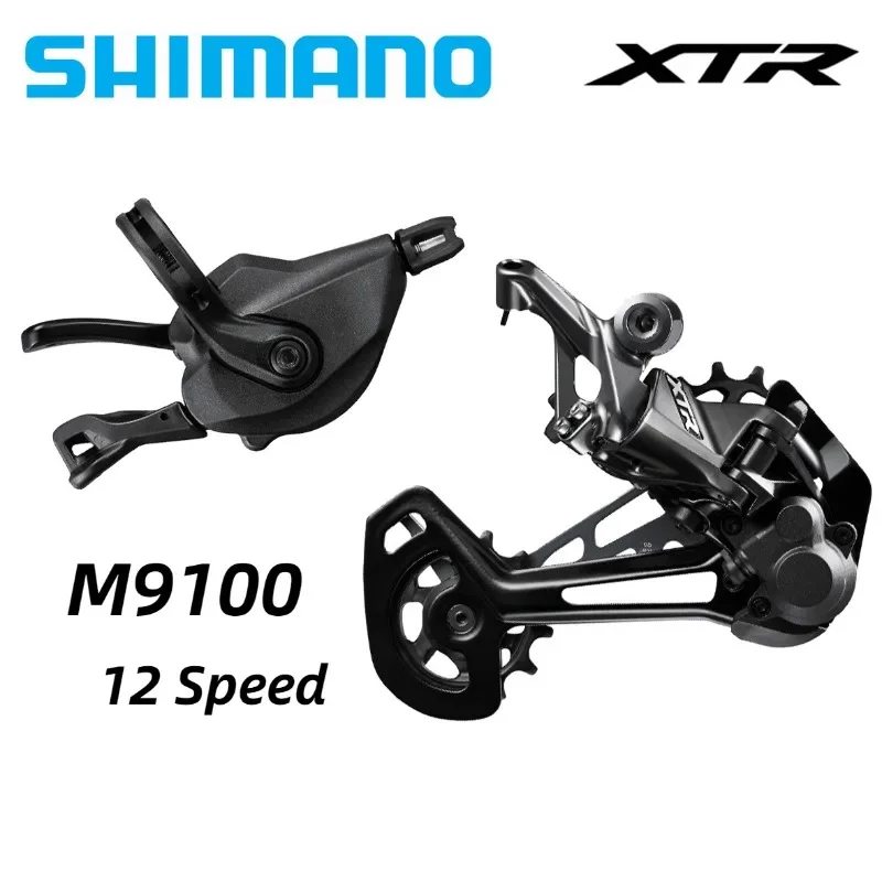 

SHIMANO XTR M9100 1x12v Groupset Mountain Bike M9100 Shifter RD Rear Derailleur SGS 12 Speed Original Bike Parts