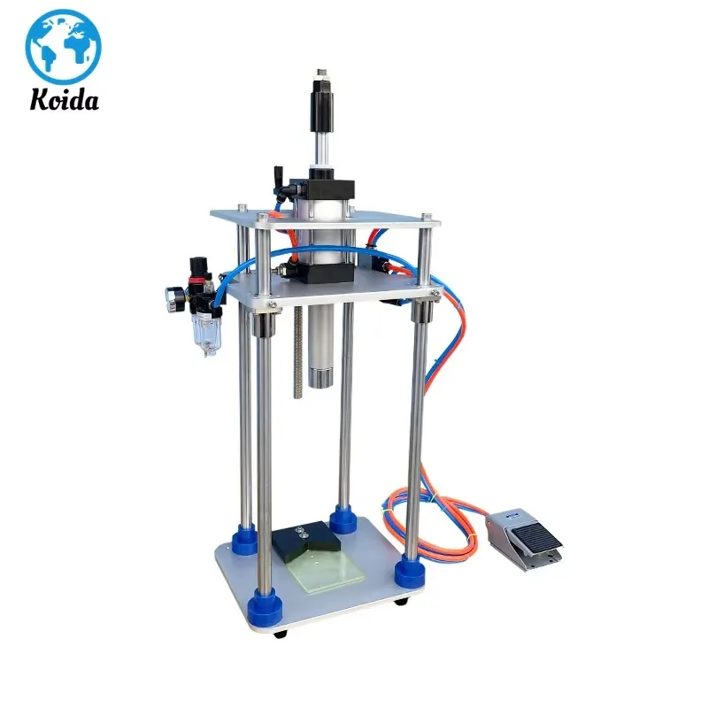 Pneumatic Beer Bottle Aluminum Crown Cap Capping Machine Bottle Crown Capping Sealing Machine