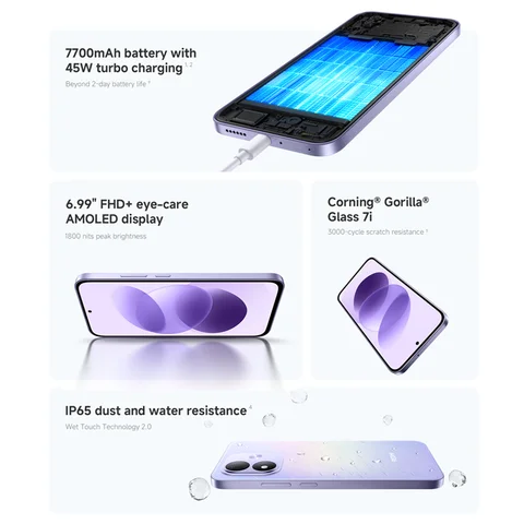 Смартфон Xiaomi Redmi Note 17 4G, 4/128ГБ, 8/256ГБ, Global — детальный вид товара