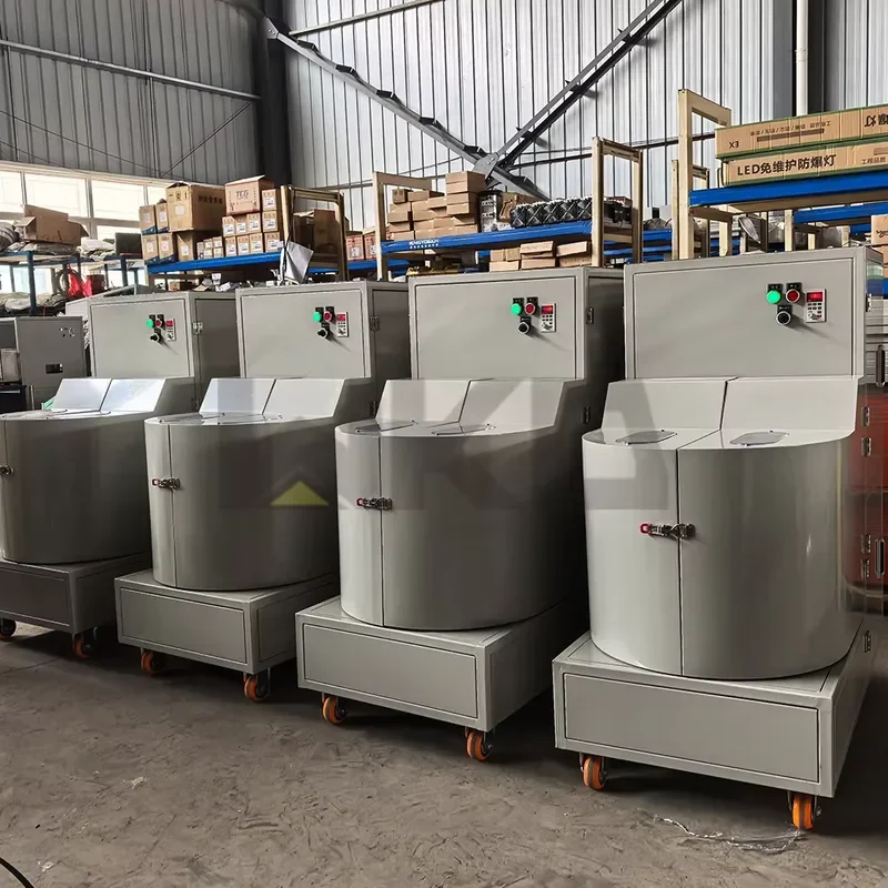 i Laboratory Sample Separator 20L 30L 40L 60L Stainless Steel Receiver Automatic Desktop Rotary Sample Divider For Mineral