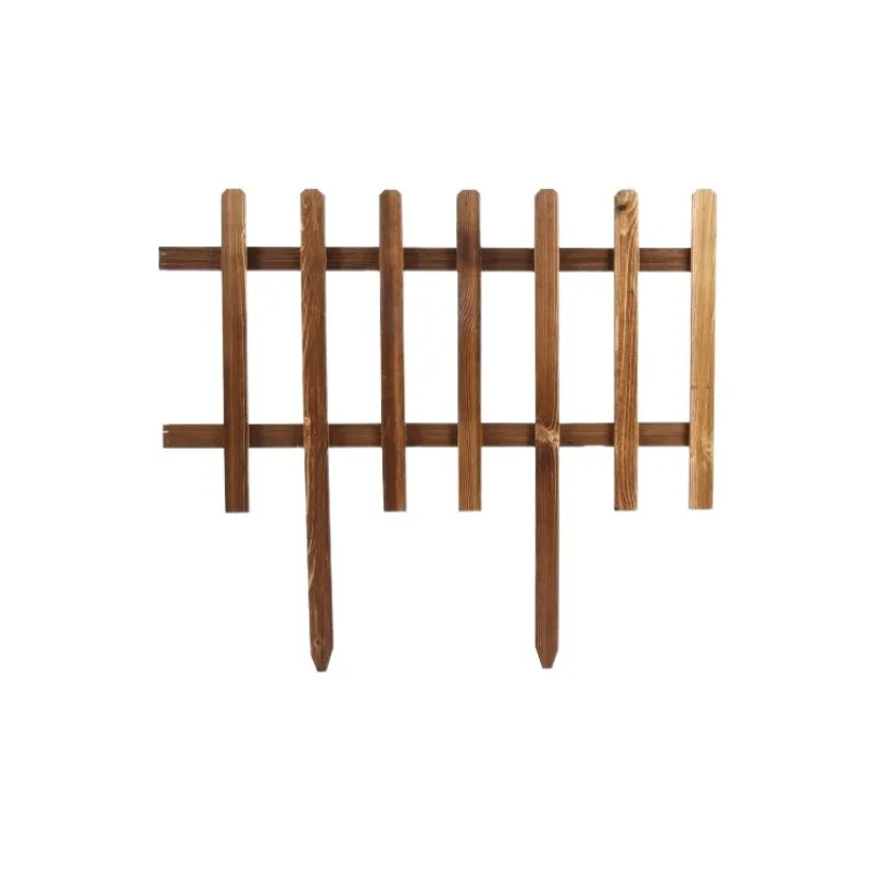 

Door Courtyard Vegetable Garden Carbonized Outdoor Garden Fence Outdoor Balustrade Anti-corrosion Courtyard Vegetable Field