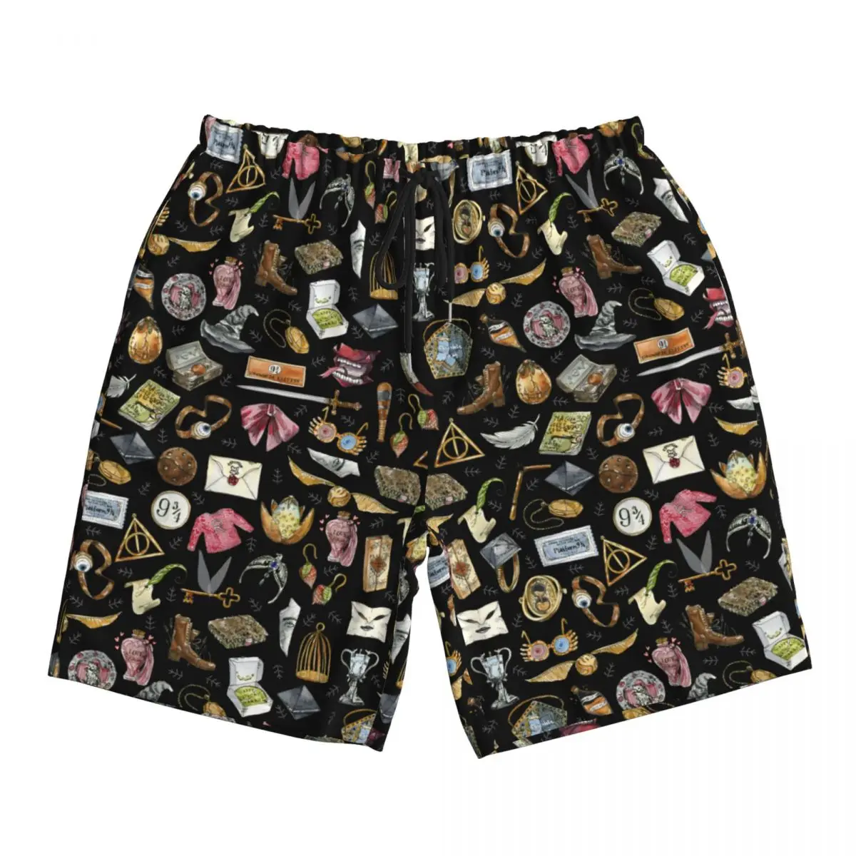 

Harries Movie P-Potters Magic World Swim Harajuku Pants Women Trunks Beach Print Short Pants Graphic Summer Men Shorts