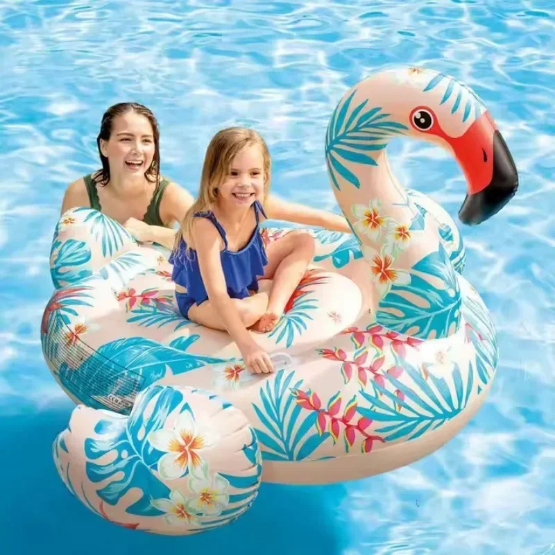 Large Inflatable Flamingo Printed Floating PVC