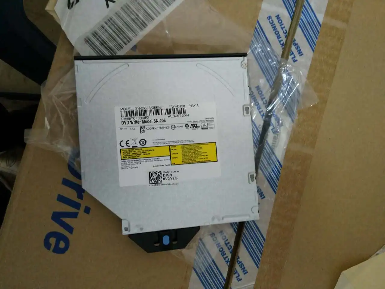 

For Dell Notebook Server Workstation DVDRW Burning Optical Drive Thin Rack V3Y2G