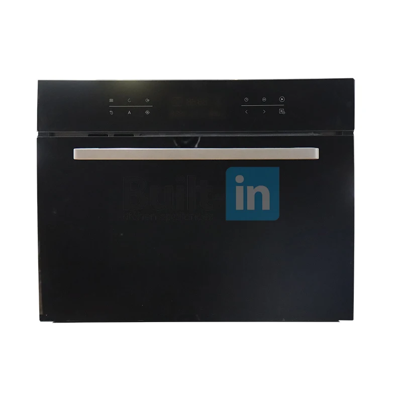 

Компактная встроенная микроволновая печь объемом 44 л. Микроволновая печь, гриль и конвекция 13 автоматических меню.